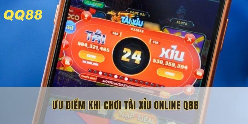 Các ưu điểm nổi bật khi chơi tài xỉu online tại nhà cái