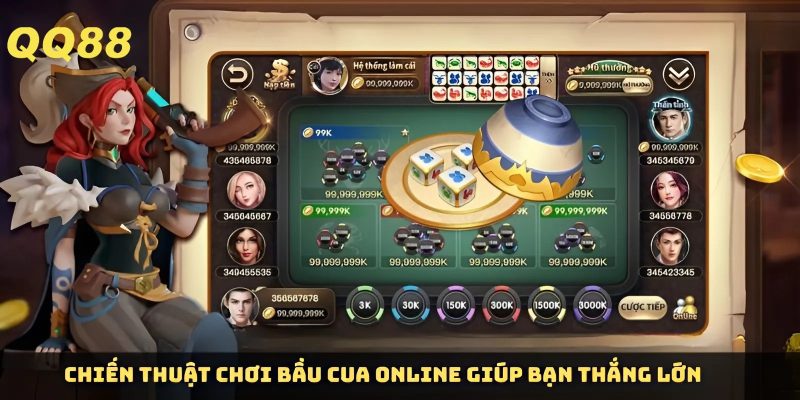 Các chiến thuật chơi bầu cua online